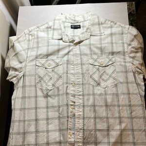 XL Banana Republic White Button Down Casual